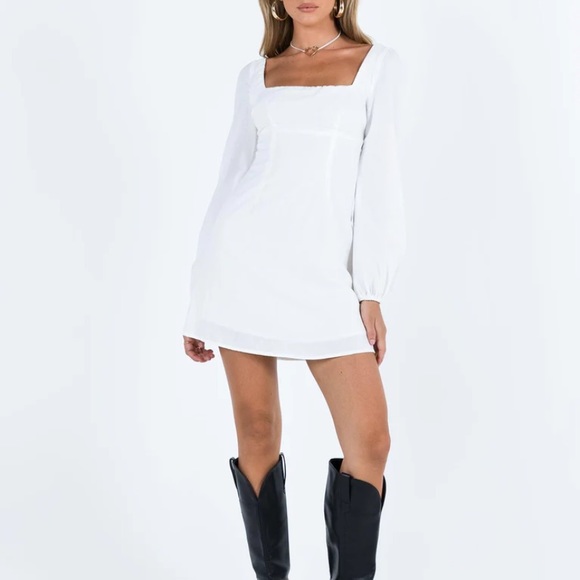 NWT Princess Polly Hastings Long Sleeve Mini Dress - Picture 3 of 8